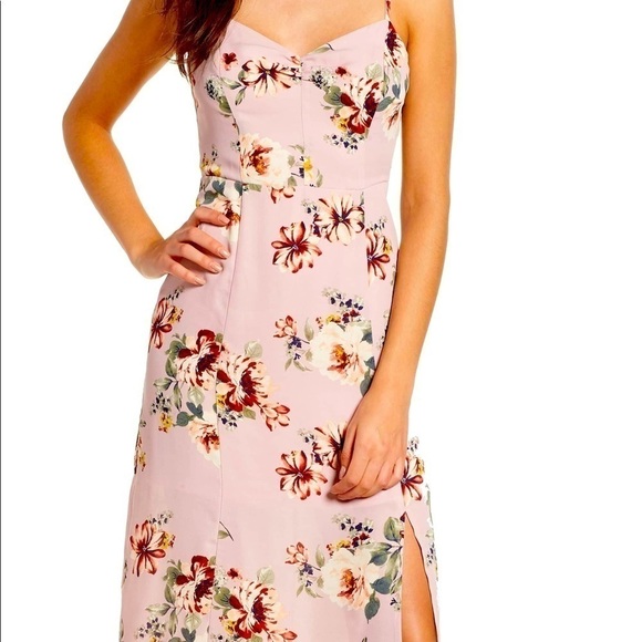 Nwt Leith Floral Print Maxi Dress - Picture 2 of 9